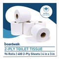 Toilet Tissues | Boardwalk B6144 2-Ply Septic Safe Toilet Tissue - White (96/Carton) image number 4