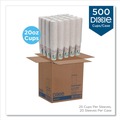 Cups | Dixie 5320CD PerfecTouch 20 oz.Paper Hot Cups - Coffee Haze Design (25/Sleeve, 20 Sleeves/Carton) image number 1