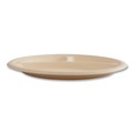 Plates | Boardwalk BWKPLT3C10NPFA 10 in. 3-Compartment Bagasse PFAS-Free Dinnerware Plate - Tan (500/Carton) image number 5