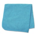 Cleaning Cloths & Wipes | Rubbermaid Commercial 1820583 16 in. x 16 in. Microfiber Cleaning Cloths - Blue (24/Pack) image number 1