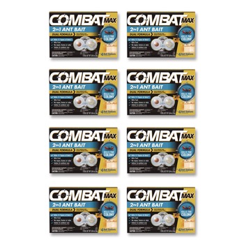 Combat 23400 07172 Max 2-in-1 Ant Bait (8/Carton)