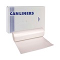 High-Density Trash Bags | Boardwalk Z7660VNKR01 38 in. x 60 in. 60 gal. 16 mic High Density Industrial Can Liners Coreless Rolls - Natural (200/Carton) image number 0