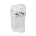 Food Containers & Lids | Pactiv Corp. 51P102FS 8.38 in. x 5.88 in. x 1.21 in. #2 Foam Meat Tray - White (500/Carton) image number 2