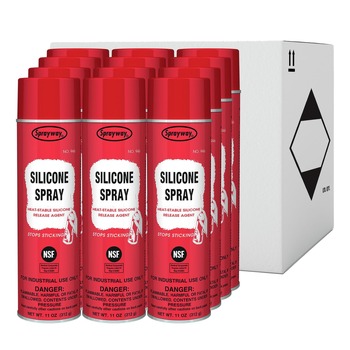 Sprayway SW946 11 oz. Aerosol Silicone Spray (1-Carton)