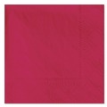 Beverage Napkins | Hoffmaster 180311 9-1/2 in. x 9-1/2 in. 2-Ply Beverage Napkins - Red (1000/Carton) image number 1