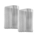 Food Containers & Lids | Dart CH64DEF ClearPac SafeSeal 8.1 in. x 7.8 in. x 3.3 in. Tamper-Resistant/Evident Containers - Clear (200/Carton) image number 3