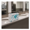 Perforated Roll & Hand Towels | Livi VPG Select 50861 9.45 in. x 10.55 in. 1-Ply Multifold Towel - White (1-Carton) image number 3
