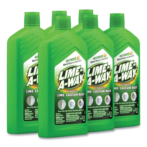 Lime & Rust Removers | LIME-A-WAY 51700-87000 28 oz. Bottle Lime, Calcium and Rust Remover (6/Carton) image number 0