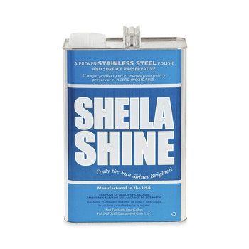 STAINLESS STEEL CLEANERS | Sheila Shine SS128 1 Gallon Can Stainless Steel Cleaner and Polish