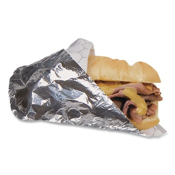 FOIL WRAPS | Bagcraft 300841 14 x 16 Honeycomb Insulated Wrap (1000/Carton)
