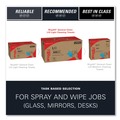 Perforated Roll & Hand Towels | WypAll 05320 1-Ply 9 in. x 10.5 in. L10 Towels with POP-UP Box - White (125/Box, 18 Boxes/Carton) image number 10
