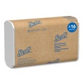 Perforated Roll & Hand Towels | Scott 01804 9.2 in. x 9.4 in. 1-Ply Essential Multi-Fold Towels - White (4000/Carton) image number 0