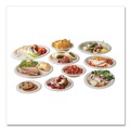Plates | Vegware VW-P016NFA 6 in. Diameter Nourish Molded Compostable Fiber Plate Tableware - White (1000/Carton) image number 2
