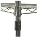 Racks & Shelving | Alera ALESW504818SR NSF Certified Industrial 4-Shelf 48 in. x 18 in. x 72 in. Wire Shelving Kit - Silver image number 7
