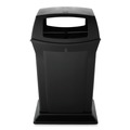 Outdoor Waste Receptacles | Rubbermaid Commercial FG917388BLA Ranger 45-Gallon Fire-Safe Structural Foam Open-Style Container - Black image number 1