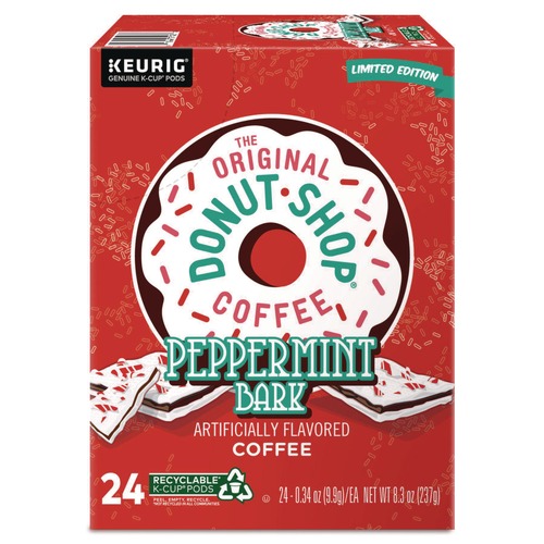 Coffee - Caffeinated | The Original Donut Shop 5000355565 K-Cup Pods - Peppermint Bark (24/Box) image number 0