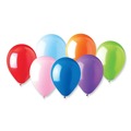 Balloons | Tablemate 916100 12 in. Helium Quality Latex Balloons - Assorted Colors (20/Carton) image number 1