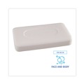 Hygiene Bar Soaps | Boardwalk BWKNO3UNWRAPA #3 Bar Unwrapped Face and Body Soap - Floral Fragrance (144/Carton) image number 2