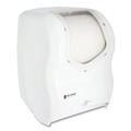 Towel Dispensers | San Jamar T1470WHCL 16.5 in. x 9.75 in. x 12 in. Smart System with iQ Sensor Towel Dispenser - White/Clear image number 2