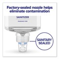 Hand Sanitizer Dispensers | PURELL 7724-01 ES8 5.25 x 8.56 x 12.13 1,200 mL Touch Free Hand Sanitizer Dispenser - Graphite (1/Carton) image number 4
