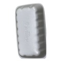 Food Containers & Lids | GEN 10KWH 10.75 in. x 5.95 in. x 1.87 in. No. 10K Foam Meat Trays - White (250/Carton) image number 3