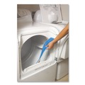 Mop Heads | Rubbermaid Commercial FGQ40900BL00 Economy 18 in. Microfiber Wet Mopping Pads - Blue (12/Carton) image number 6
