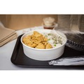 Food Containers & Lids | Karat FP-PSBL203-OPS Plastic Lid for 48 oz. Food Bucket - Clear (270/Carton) image number 3