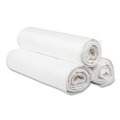 High-Density Trash Bags | Inteplast Group S434816N 60 gal. 16 microns 43 in. x 48 in. High-Density Commercial Can Liners - Natural (200/Carton) image number 1