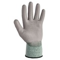 Food Service Disposable & Single Use Gloves | Ansell KCC13825 EN388: 4X42B 9 in. Long G60 Level 3 Economy Cut Resistant Gloves - Large (Size 9), Gray/Marled Gray (12 Pairs/Carton) image number 1