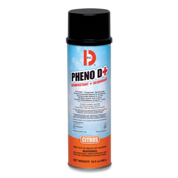Big D Industries 33700 16.5 oz PHENO D Plus Aerosol Disinfectant/Deodorizer - Citrus Scent (12/Carton)