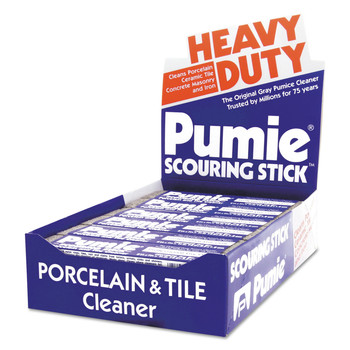 SMALLWARES | Pumie JAN-12 6.75 in. x 1.25 in. Scouring Stick - Gray (1 Dozen)