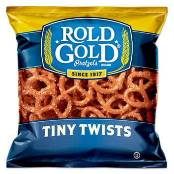 SNACKS | Rold Gold FRI32430 Tiny Twists 1 oz. Bag Pretzels (88/Carton)