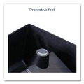 Condiment Organizers | FLAVIA 25200000 13.6 in. x 13 in. x 4.4 in. 8-Compartment Small Merchandiser - Black image number 6