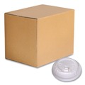 Cup Lids | WinCup 222061 Dome Plastic Lids for 12 oz to 24 oz Hot Cups and Bowls - White (1000/Carton) image number 1