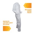 Cleaning Cloths & Wipes | Ansell KCC 46006 A30 Breathable Splash and Particle Protection Coveralls - Triple Extra Large, White (21/Carton) image number 3