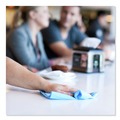 Cleaning Cloths & Wipes | Tork 192196 13 in. x 21 in. Quat Friendly 1/4 Fold Foodservice Cloths - Blue (150/Carton) image number 6