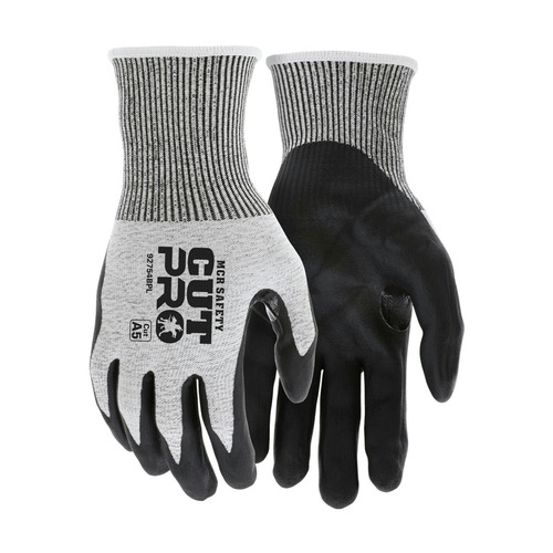 Gloves & Glove Accessories | MCR Safety 92754BPM Cut Pro 92754BP Gloves - Medium Black/Gray (1-Dozen) image number 0