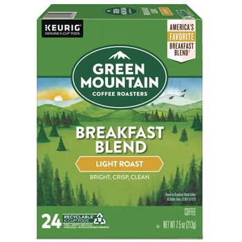Green Mountain Coffee 5000378718 Coffee K-Cup Pods - Breakfast Blend (24/Box)