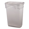 Low-Density Trash Bags | Heritage L5645TC ER1 Eco Blend Max 28 in. x 45 in. 0.8 mil 23 Gallon Can Liners - Clear (25 Bags/Roll, 10 Rolls/Carton) image number 4