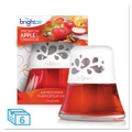 Metered Dispenser Refills | BRIGHT Air BRI 900022 2.5 oz. Scented Oil Air Freshener - Macintosh Apple and Cinnamon, Red (6/Carton) image number 2