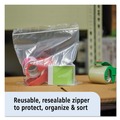 Hand Sanitizing Wipes | Stout by Envision ZF008C 2 mil 12 in. x 12 in. Seal Closure Bags - Clear (500/Carton) image number 10