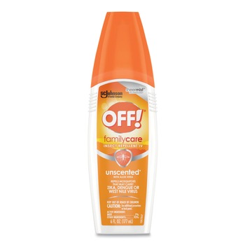 INSECT REPELLENTS | OFF! 331348 Familycare 6-Ounce Insect Repellent Spray - Unscented (12/Carton)