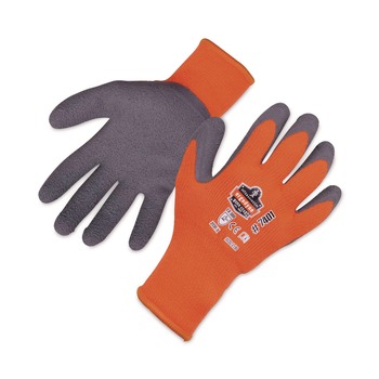 WORK AND WELDING GLOVES | Ergodyne 17626 ProFlex 7401 Coated Lightweight Winter Gloves - 2X-Large Orange (1-Pair)