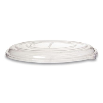  | Eco-Products EP-SCPTR14LIDR 14 in. x 14 in. x 0.2 in. Recycled Content Pizza Tray Lids - Clear (50/Carton)