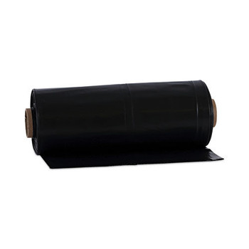 LOW DENSITY TRASH BAGS | Boardwalk K7663WKK 60 Gallon 2.7 mil 38 in. x 63 in. Industrial Drum Liners Rolls - Black (50/Carton)