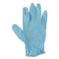 Janitorial Disposable & Single Use Gloves | Boardwalk 382LCTA 5 mil Disposable Examination Nitrile Gloves - Large, Blue (1000/Carton) image number 2