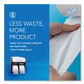 Toilet Tissue Dispensers | Scott 44517 11.25 in. x 6.31 in. x 12.75 in. Pro High Capacity Coreless SRB Tissue Dispenser - White (1/Carton) image number 5