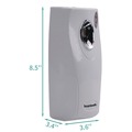 Air Freshener Dispensers | Boardwalk CL7-BOARDWK 4 in. x 3 in. x 9.5 in. Classic Metered Air Freshener Dispenser - White image number 9