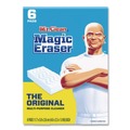 Scouring Pads & Sticks | Mr. Clean 79009PK 2.3 in. x 4.6 in. 1 in. Thick Magic Eraser - White (6/Pack) image number 0