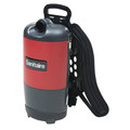 Vacuums | Sanitaire SC412B TRANSPORT QuietClean 1.5 Gallon Tank Capacity Backpack Vacuum - Red image number 3